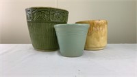 Vintage planters / flower pots (3)