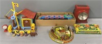 Tin Litho Toys & Mickey Mouse Clubhouse Boxed