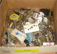 Box of Misc Keys