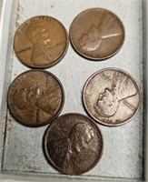 5 VDB 1909 Pennies