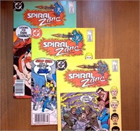 (3) 1988 DC: Spiral Zone Issues #1-3
