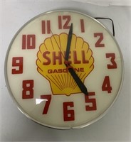 Shell Gasoline advertising clock
