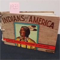 Vintage book 1935 Indians of America