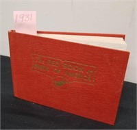 Vintage book 1931 the Red Book of birds of