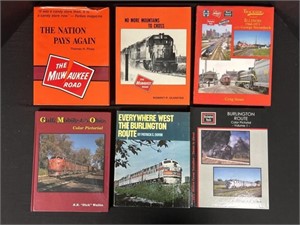 Table top Train books