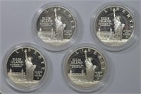 4 - Silver Dollar Modern Commemoratives