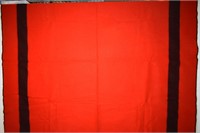 Vintage 100% Wool Red Hudson's Bay Blanket