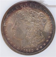 1889 $1 NGC MS 65