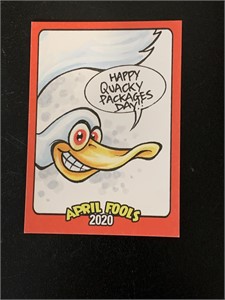 2020 Topps Wacky Packages April Fools Postcards Aq
