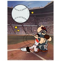 Homerun Popeye, Reds Limited Edition Sericel from