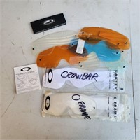 ASSORTED OAKLEY GOGGLE LENS REPLACEMENTS