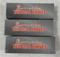Lot #3817 - (3) Barracuda Tactical Knives model