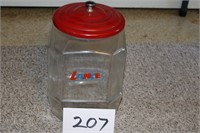 Lance storage jar