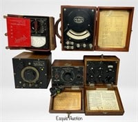 Vintage Radio Megabridge, Ammeters, Air Condensers