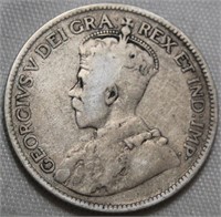 Canada 25 Cents 1930