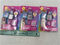 NEW Lot of 3- Barbie Watch Play Set