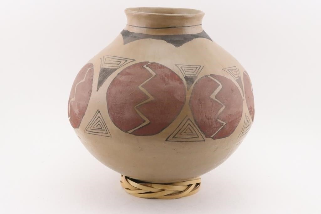 Jose Angel Moreno Native American Pottery Bowl
