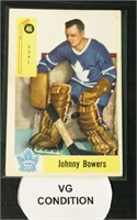 1958 Parkhurst #46 Johnny Bowers Hockey Card