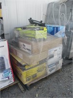 Pallet of tools and miscellaneous