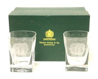 Pair of Sevres Royal Society of Medicine glasses