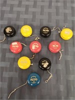 Lot - 10 Parker Pro Tournament Yo-yos vintage