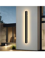 Modern outdoor wall light 39"