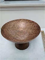 Hammered copper bowl