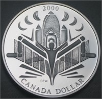 Canada Dollar 2000 Voyage of Discovery Proof