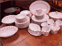 62 pieces of Noritake china dinnerware, Rosalie