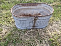 Galvanized Water Trough