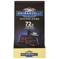 2025Ghirardelli Chocolate Intense Night 72% Cacao,