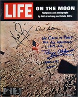 Apollo 11 signed Life Magazine 'On The Moon' issue