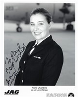 JAG Nanci Chambers signed photo