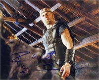 Beowulf Ray Winstone signed movie photo