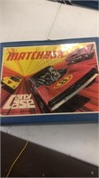 Matchbox case with mixed lot of misc vehicles