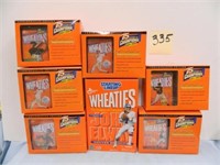 (6) 24kt Gold Signature Wheaties Boxes & 1 Elway -