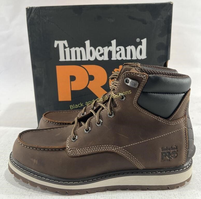 New Men’s 8 Timberland PRO Irvine Wedge Boots