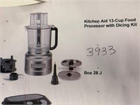 Kitchen Aid 13 Cup Food Processor NEW