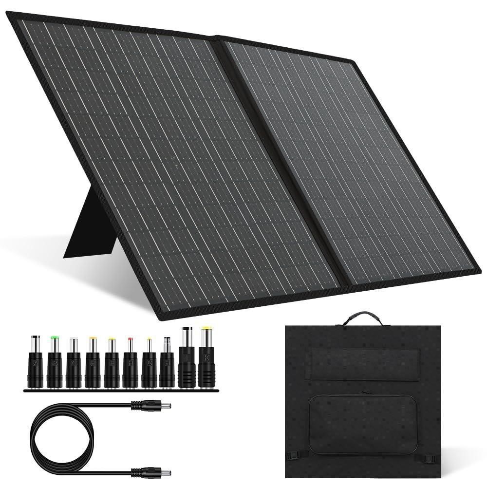 Panana 100W Foldable Solar Panel Waterproof 18V