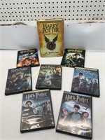 HARRY POTTER DVDS AND BOOK