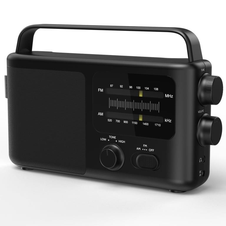 R1941  i-box Tone Portable AM/FM Radio Retro Styl
