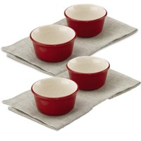 Cuisinart Chef's Classic Ceramic Bakeware Red