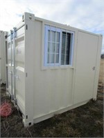 New/Unused 9' Office Sea Container,