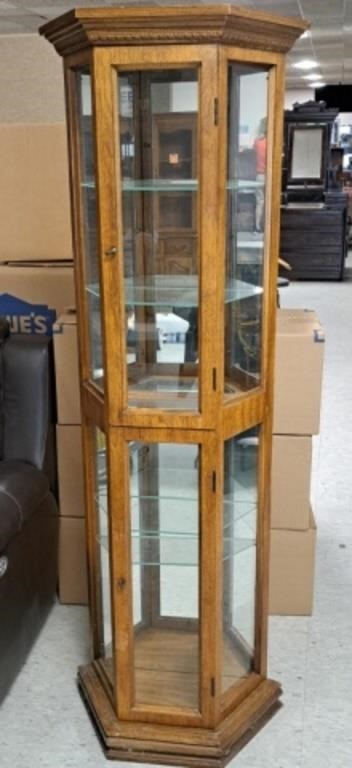 Lighted Curio Cabinet