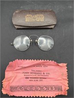 Vtg John Scheidig glasses bifocal glasses