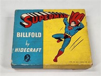 1947 SUPERMAN BILLFOLD WALLET W/ ORIGINAL BOX