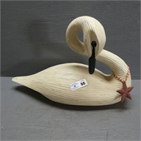 22" Long Decorative Swan
