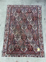 BAKHTYAR HAND KNOTTED WOOL AREA RUG 9'3" X 6'4"