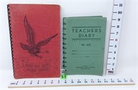 Vintage Teacher Plan Books