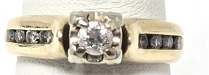 14k Diamond Ring Size 5 3/4 (See Appraisal)